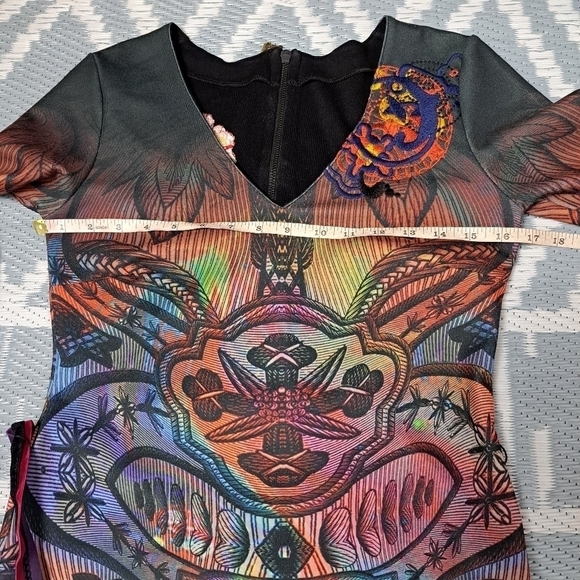 Desigual Tenfort Ponte  Bohemian Dress Womens‎ - Picture 6 of 10